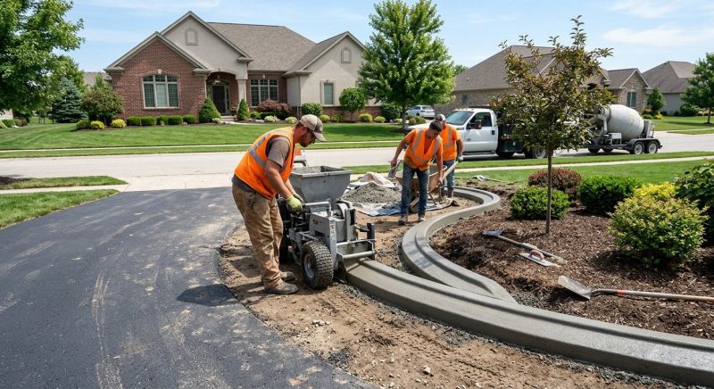 Concrete Curbing Installation in Honolulu, HI