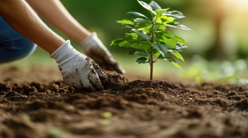 Apple Tree Planting in Ventura County, CA