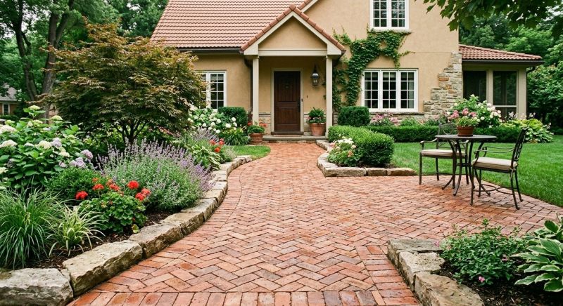Clay Pavers Installation in Fairfield County, CT