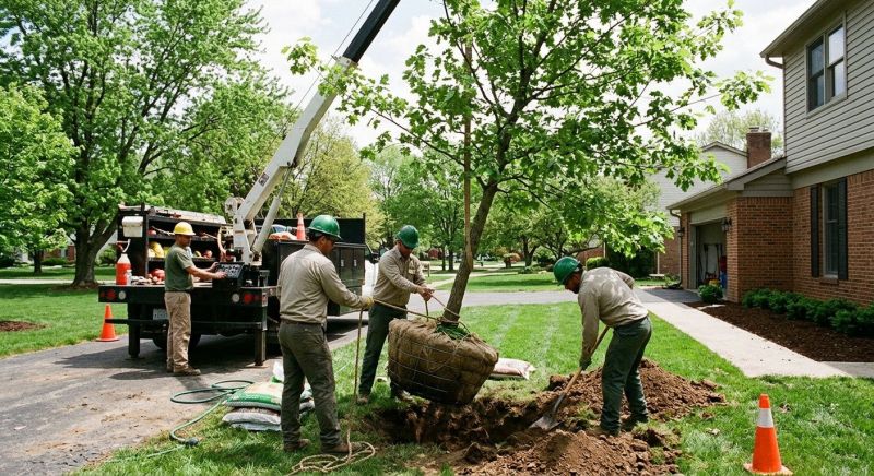 Privacy Trees Planting in Ventura County, CA